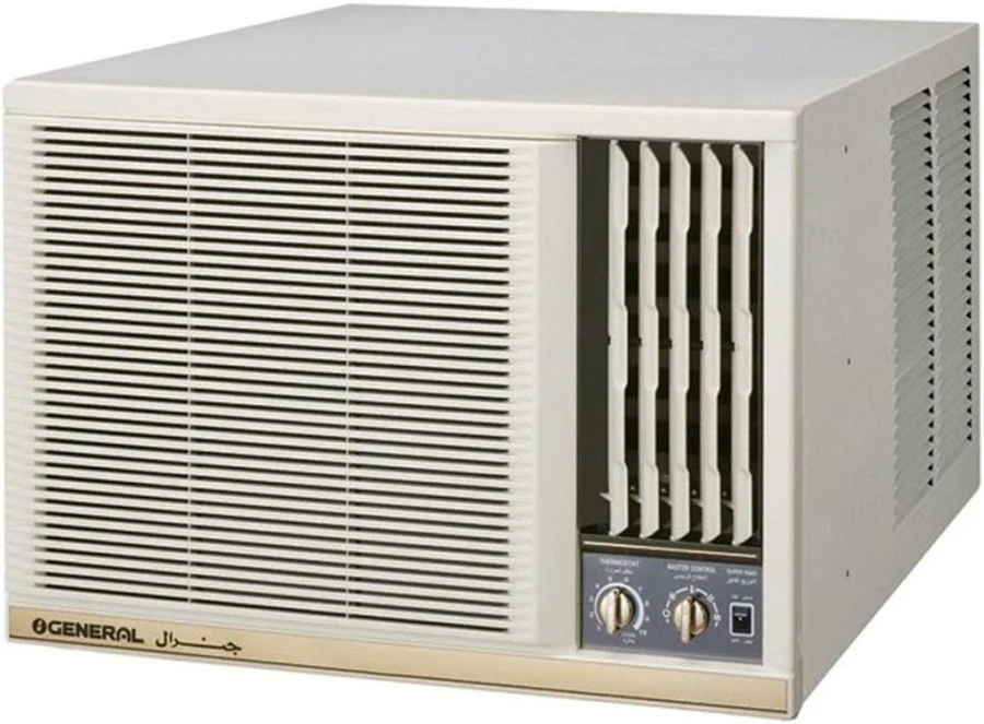 O General Window Air Conditioner AXGT18 Off White