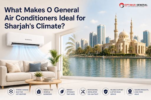 What Makes O General Air Conditioners Ideal for Sharjah’s Climate?